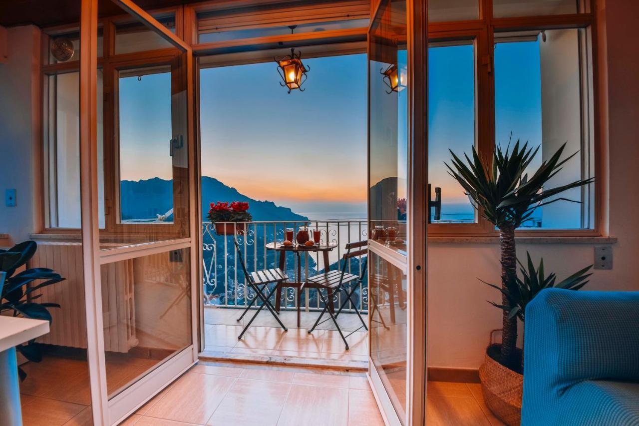 라벨로 Casa Chiarina Breathtaking Sea View 빌라 외부 사진